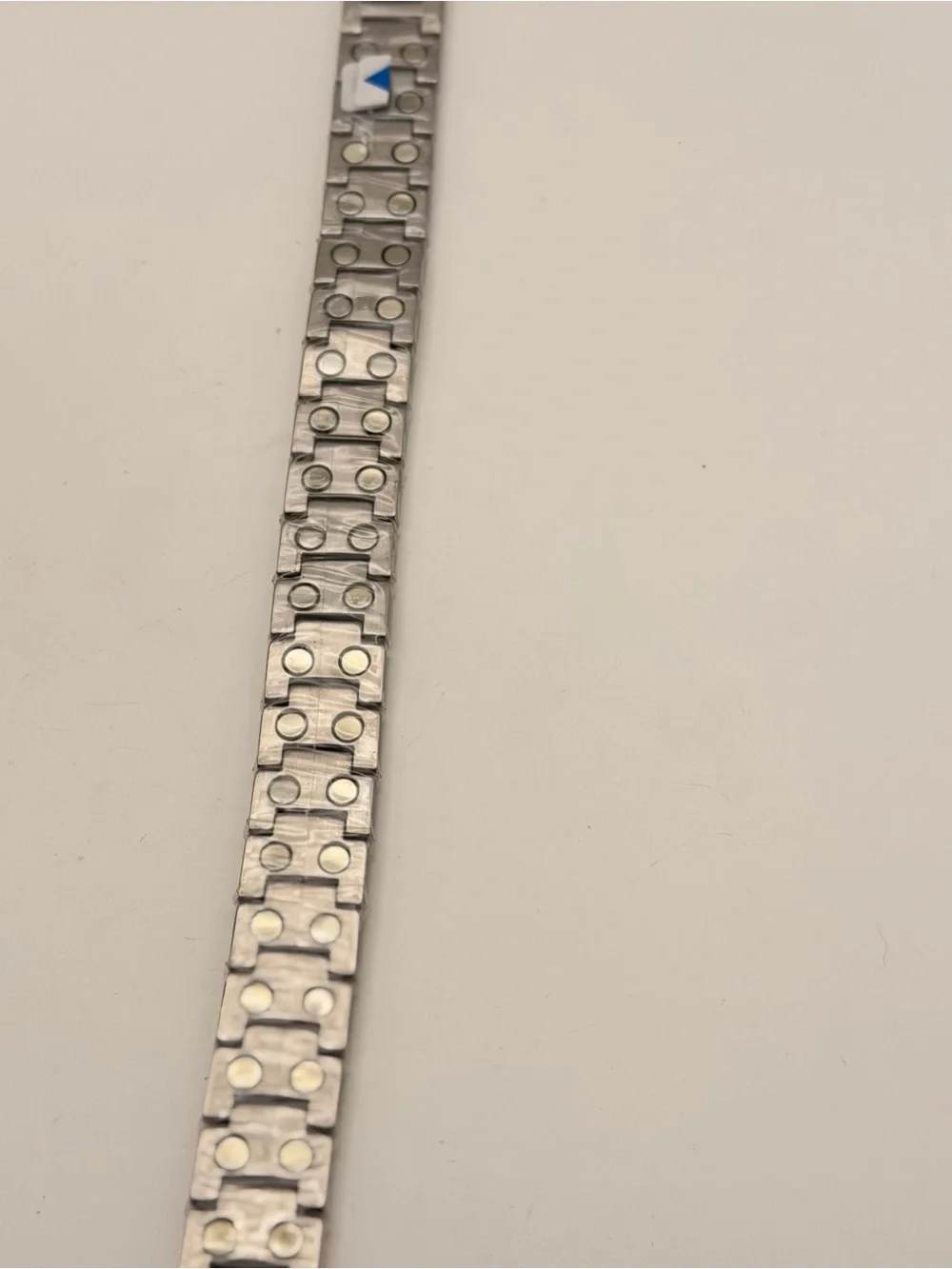 Magnetic Bracelet, Gold/Silver With Stones, New